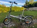 3 speed Compass folding bike (commuter, caravan or boat bike) , kickstand & rack
