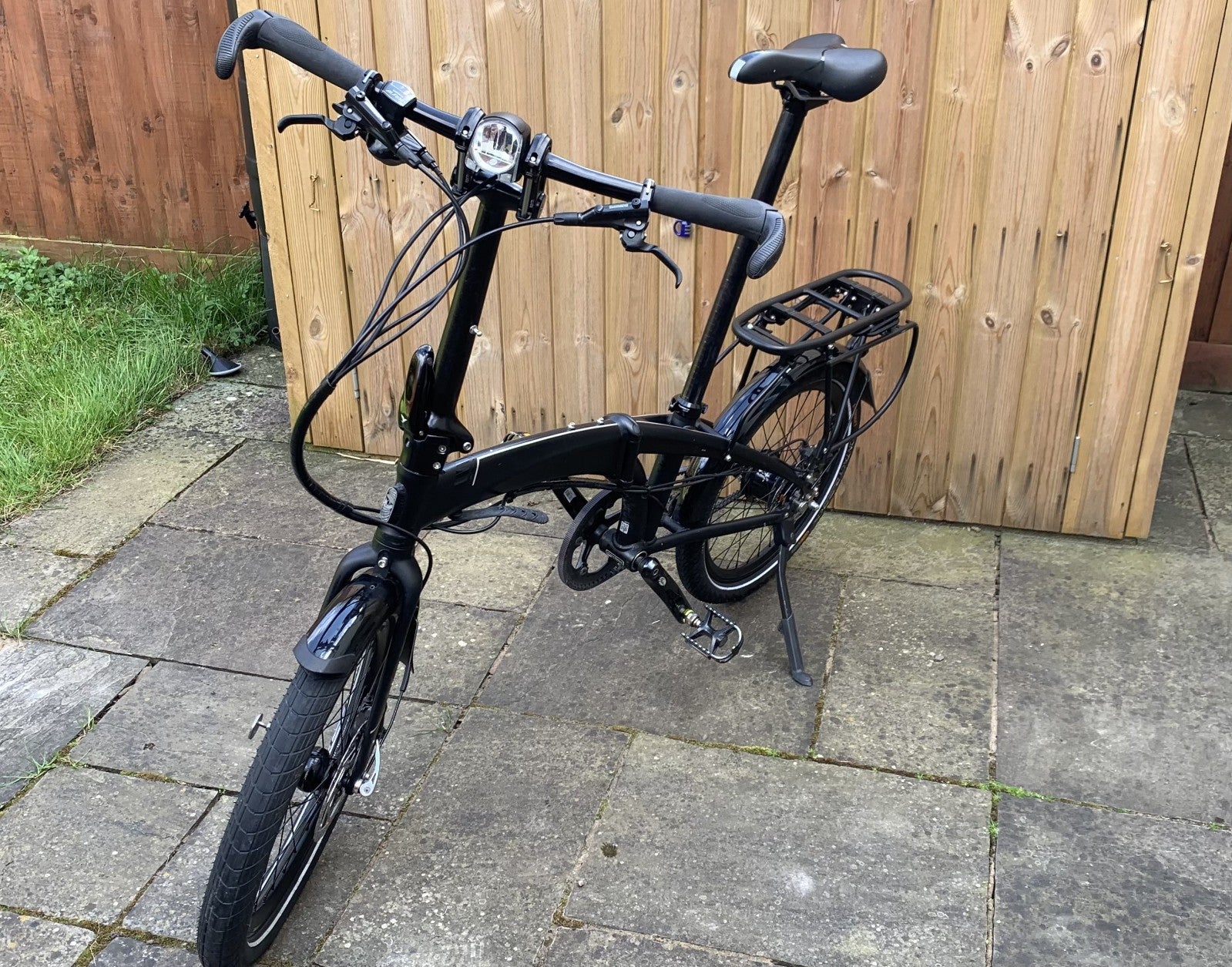 Tern Verge S8i Folding Bike 20" Matte Black