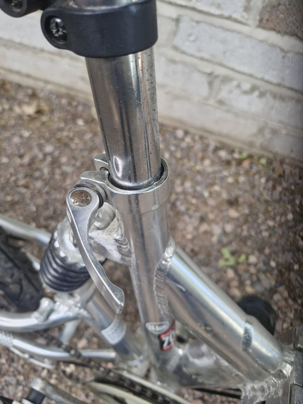 Lovely Handbuild Aluminium Folding BICYCLE