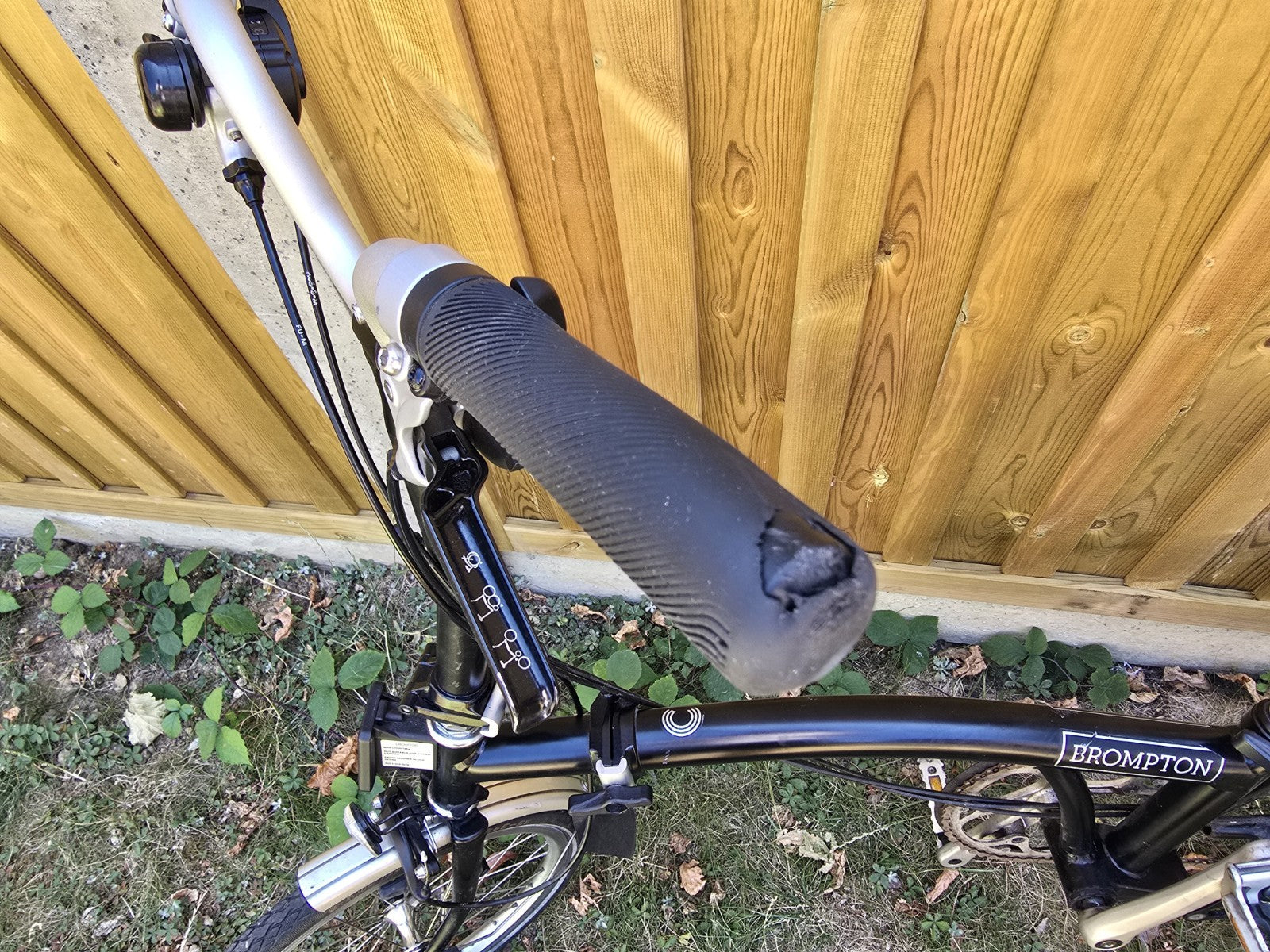 Brompton C Line, 2022, Mid Handlebar, 6-Speed Folding Bike, Black