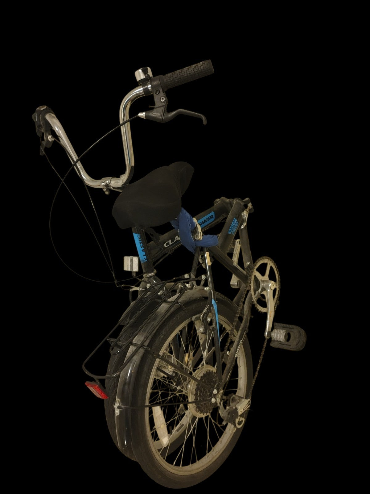 Classic MO042 Saker Folding Bike - Black