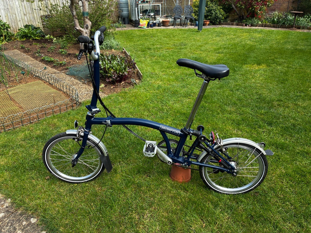 Brompton 6 speed folding bike