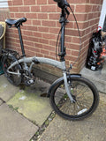 Raleigh Evo 2 Folding Bike 7-Speed Shimano Gears Grey Excellent Condition
