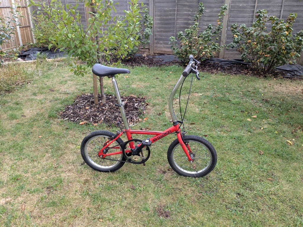 Daewoo Shuttle Folding Bike – Steel Frame – 16" Wheels – Good Working Order