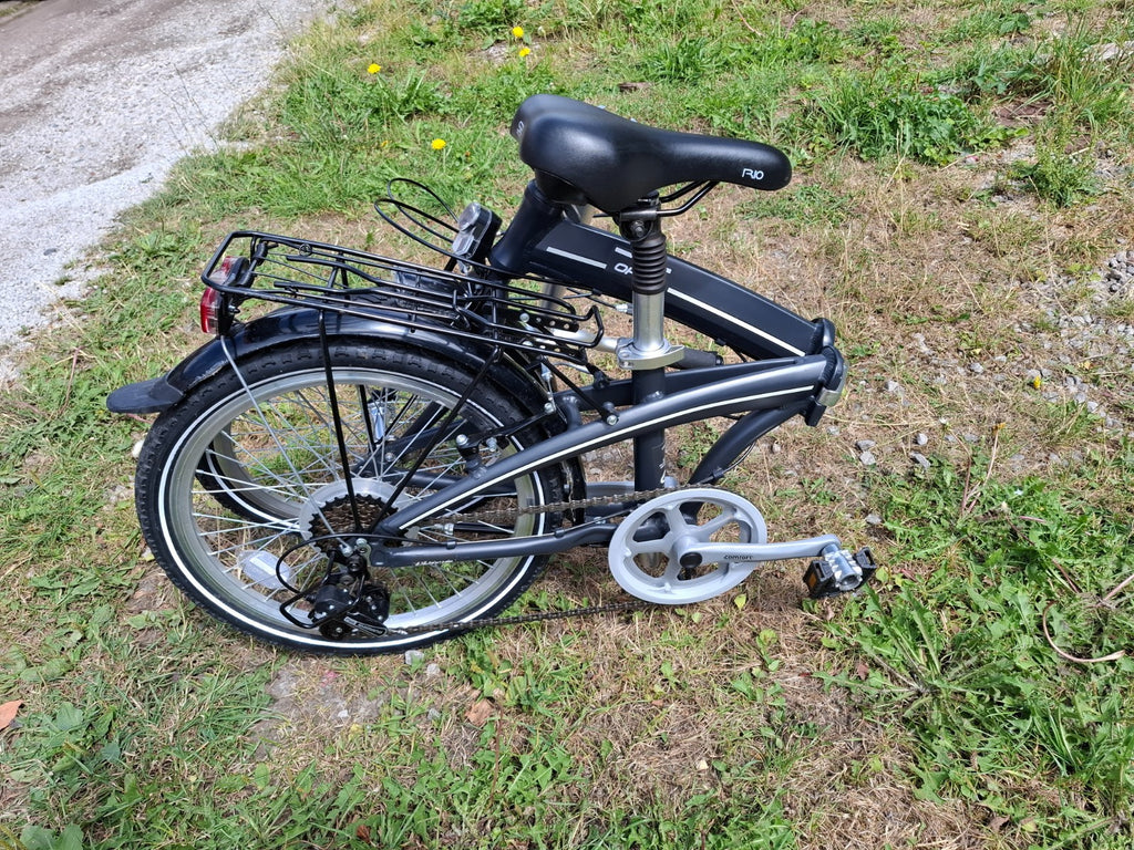 Orus folding bike used with extras pic up only