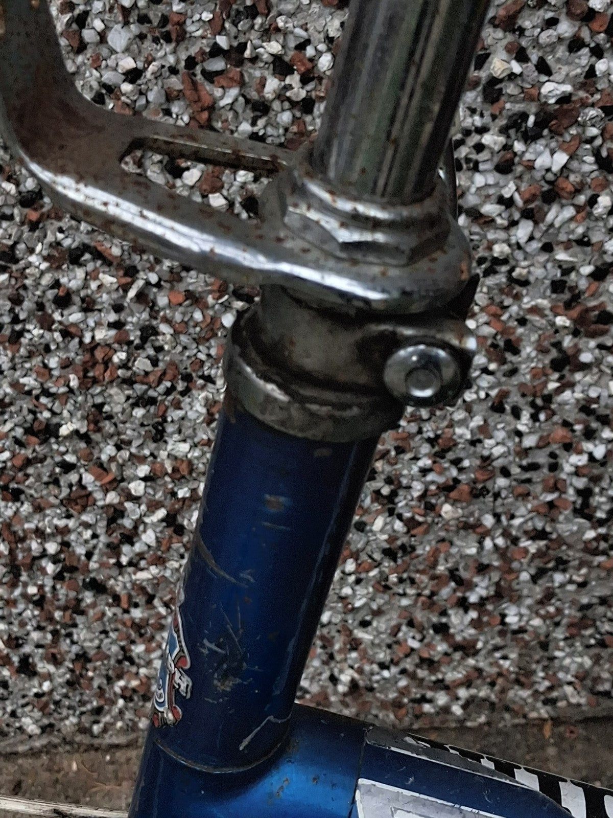 Triumph Folding Bike Vintage All Works Just A Little Rusty And Dirty
