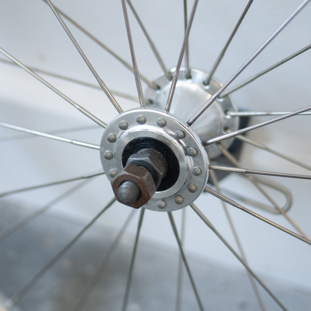 Brompton 1/2 Speed Wheelset Superlight Double Butted Silver 16" 349 E Hook