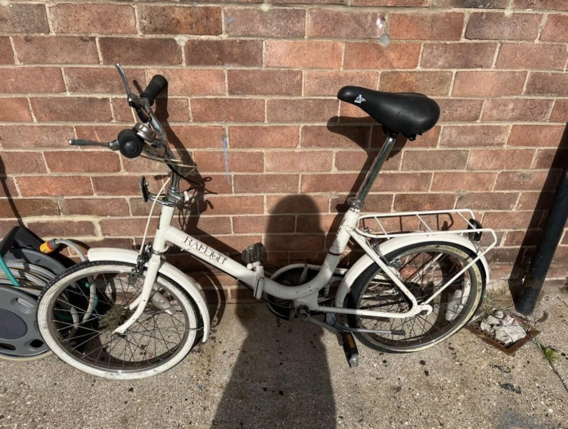 The Raleigh compact folding bike