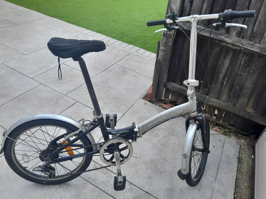 Folding Bike - 20" wheels - 6 gears - Apollo Transition