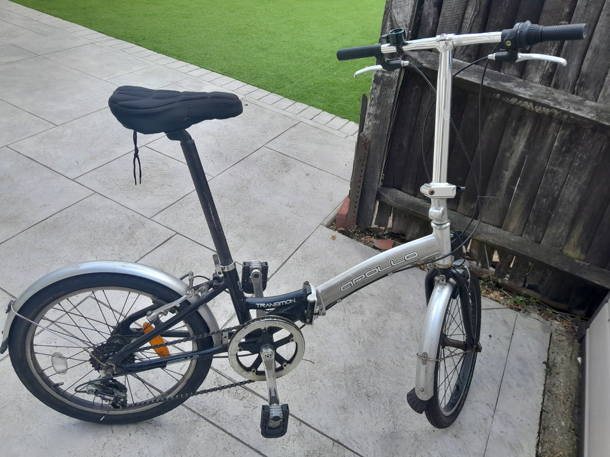 Folding Bike - 20" wheels - 6 gears - Apollo Transition