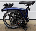 Brompton - C Line E-Folding Bike - M6L -Bolt Blue Lacquer - Near Mint Condition