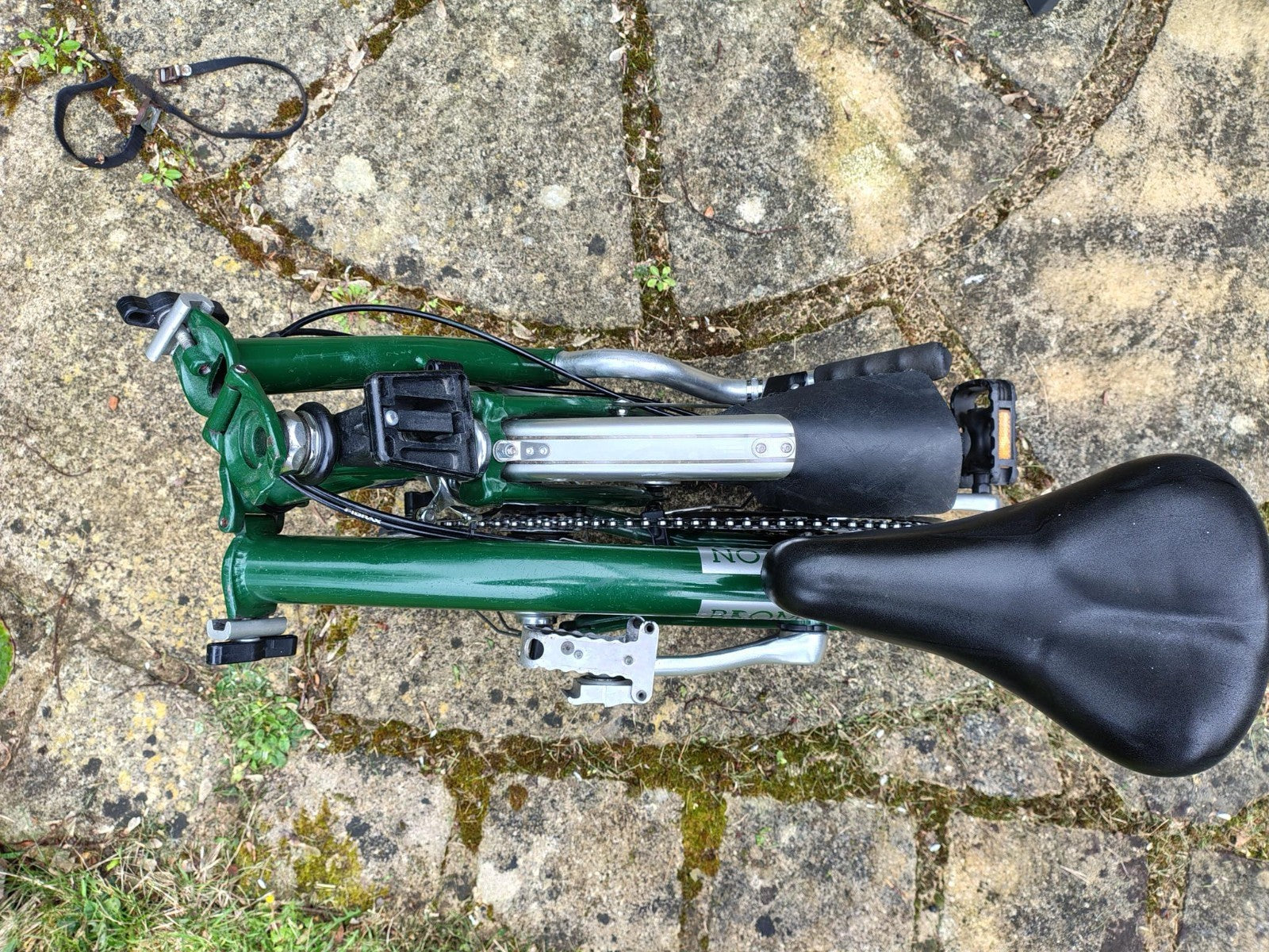 Brompton folding bike 3 speed - racing green - very good condition