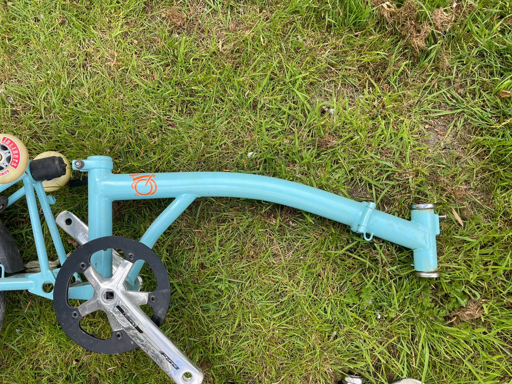 Brompton Folding Bike – 3 Speed – With Carrier