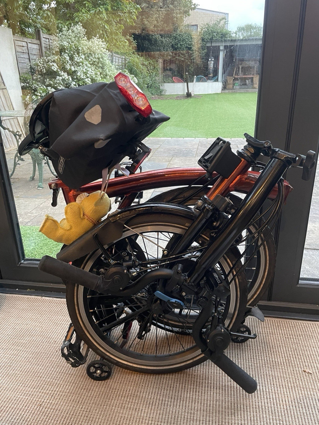 Brompton M6L 2021 Black Edition Flame Lacquer - BIKE ONLY