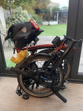 Brompton M6L 2021 Black Edition Flame Lacquer - BIKE ONLY