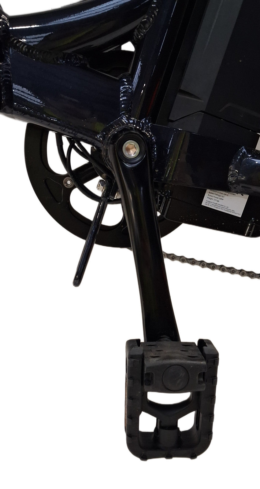 Raleigh Stow-E-Way Compact Lightweight Folding E--Bike - Black (Used/Scratched)