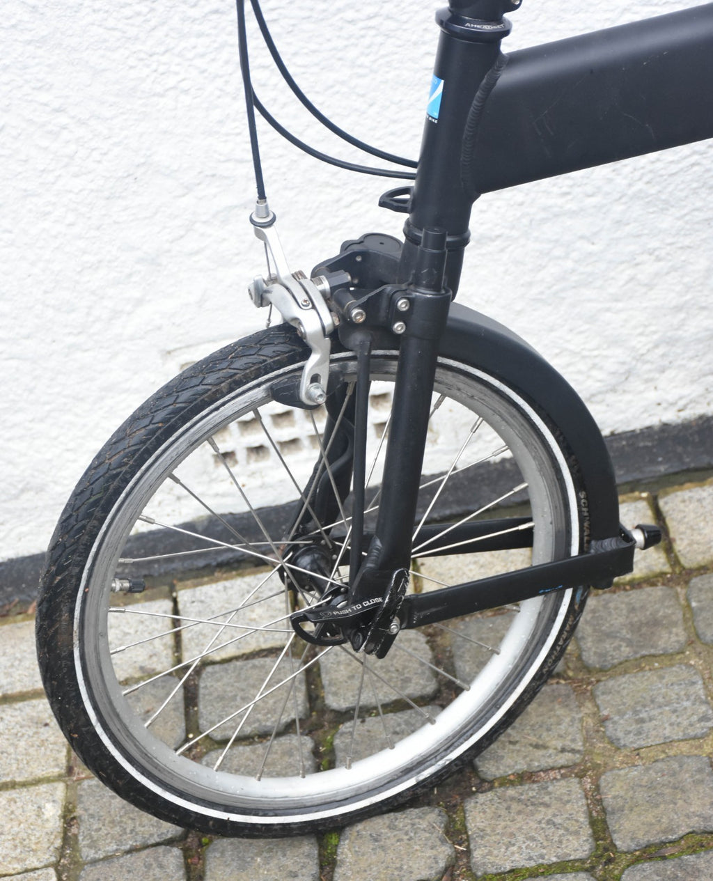 Mezzo 3 Speed Sturmey Archer Geared Folding Bicycle - Good Conditionh