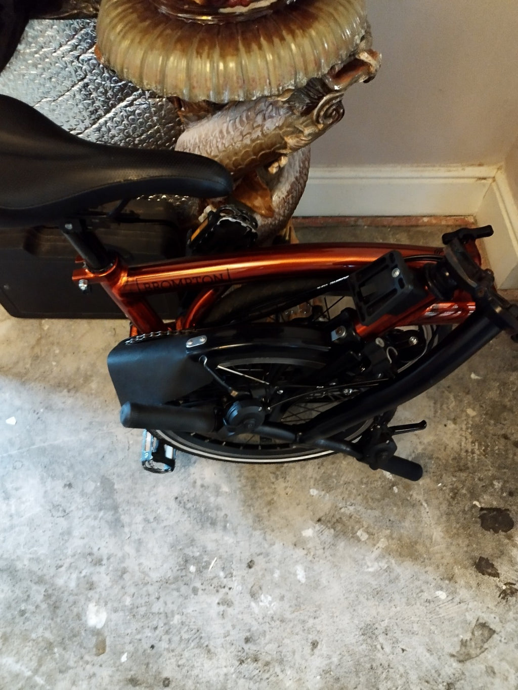 Brompton S6L Flame Lacquer Folding Bike 6 Speed