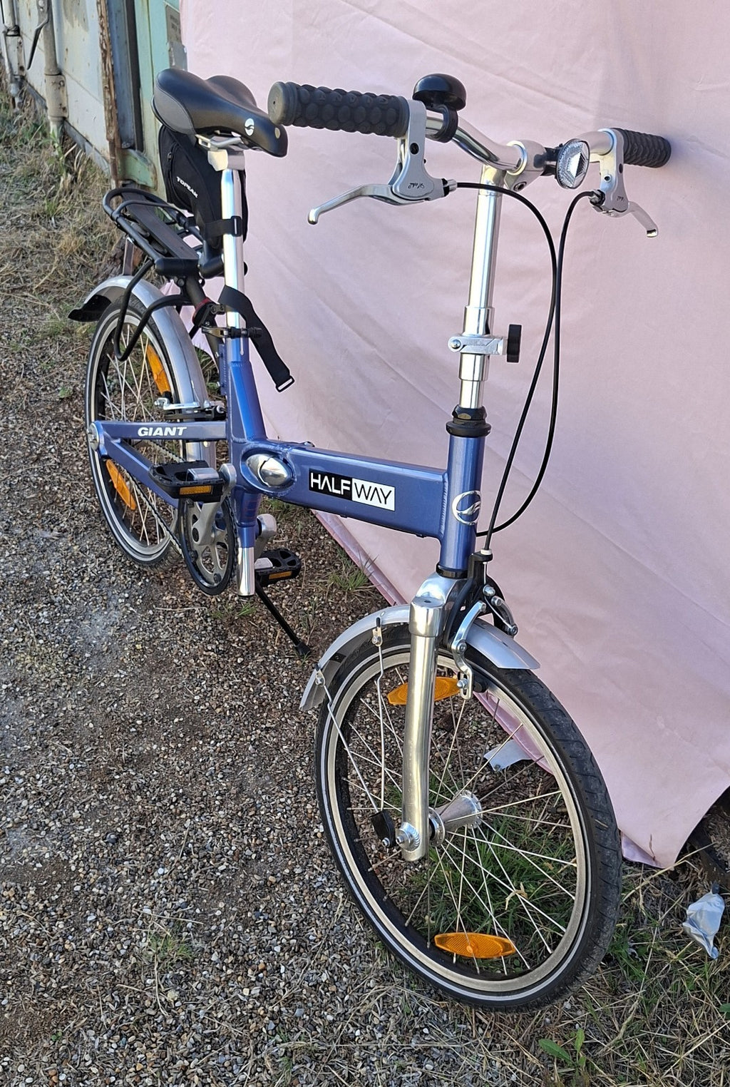 Giant "Halfway" 20in Folding Aluminium Bike,  1-Speed Mint Condition 2 Available