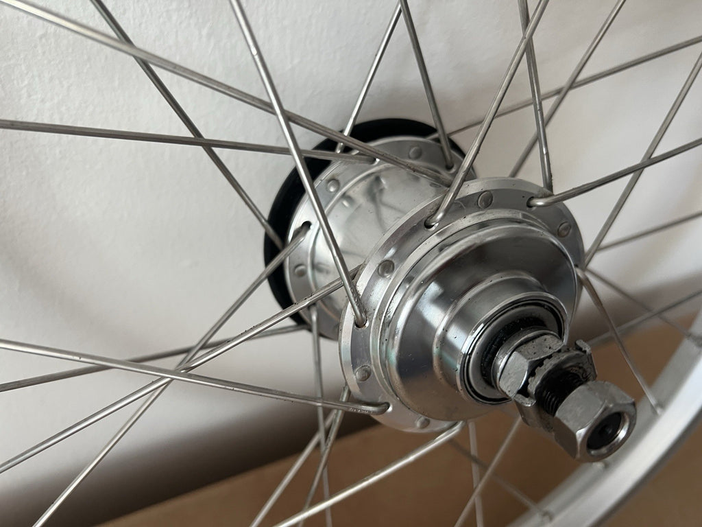 Brompton Bike  6 Speed Rear Wheel  - Silver 2018