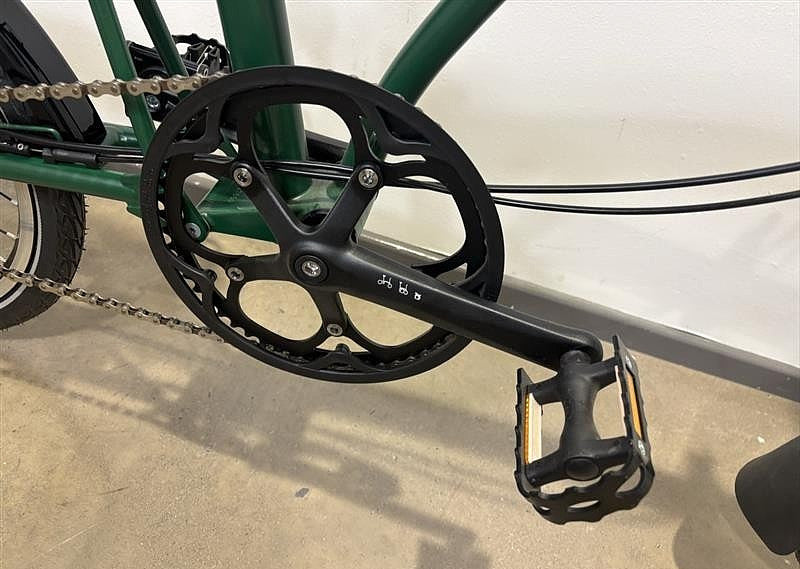 Brompton C Line 2 Speed 2023 Mid Handlebar Folding Bike - Racing Green