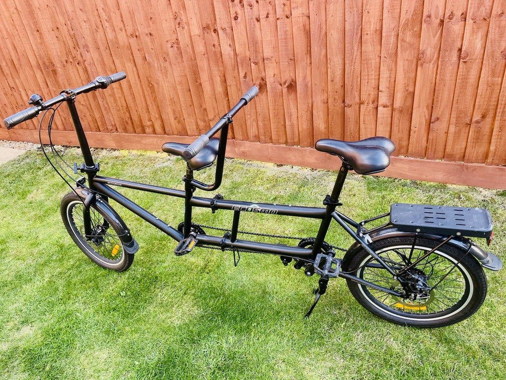 ECOSMO Folding Tandem - Black