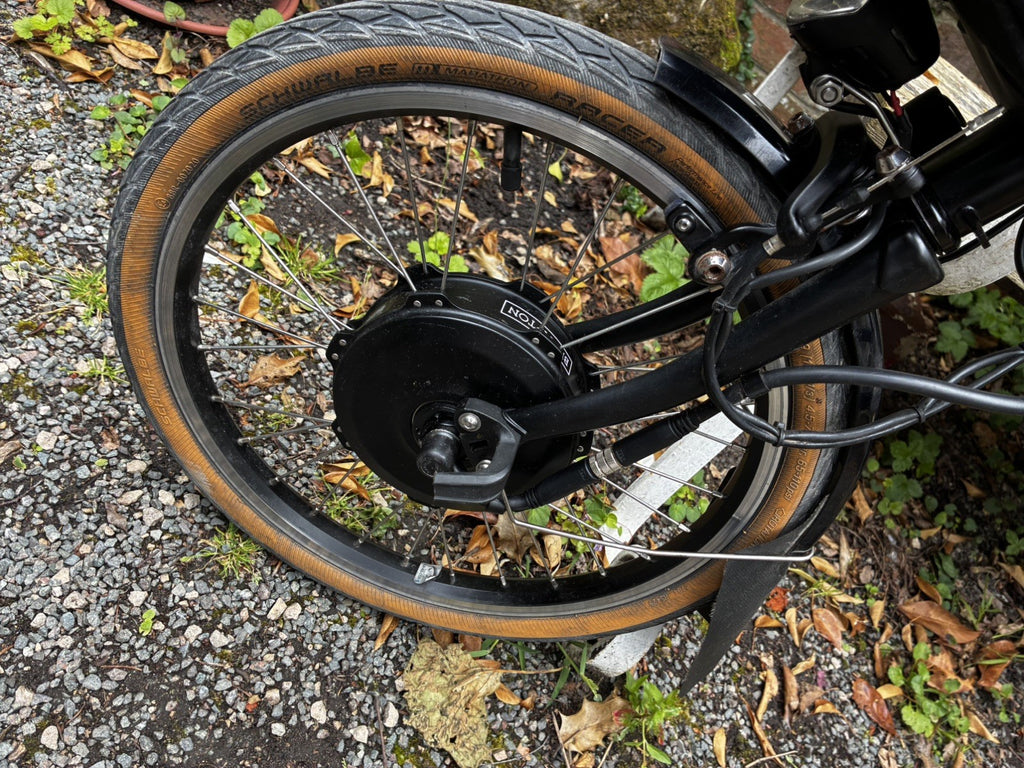 Brompton E Folding Bike - C Line 6 speed (Black) plus extras