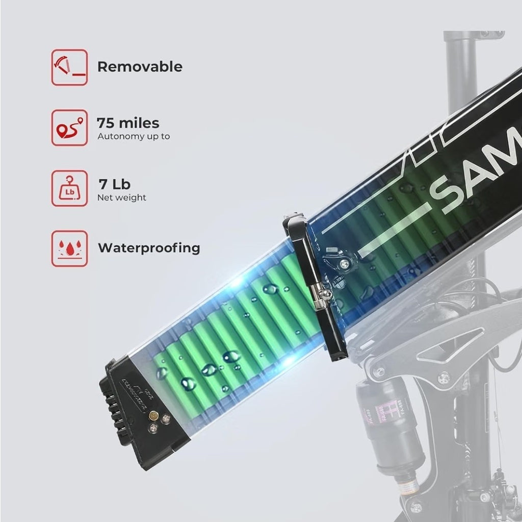 Samebike LO26 26-inch Folding Mountain Bike