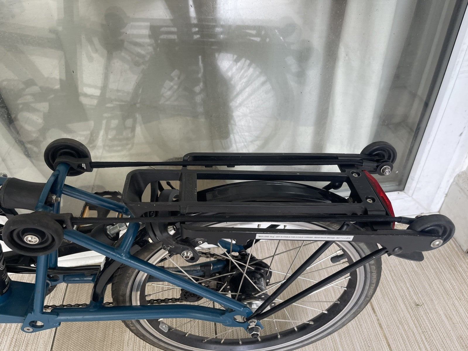Brompton M6R 2024 C-line Ocean Blue Brooks Saddle MINT CONDITION✅FREE&FAST P&P🚚