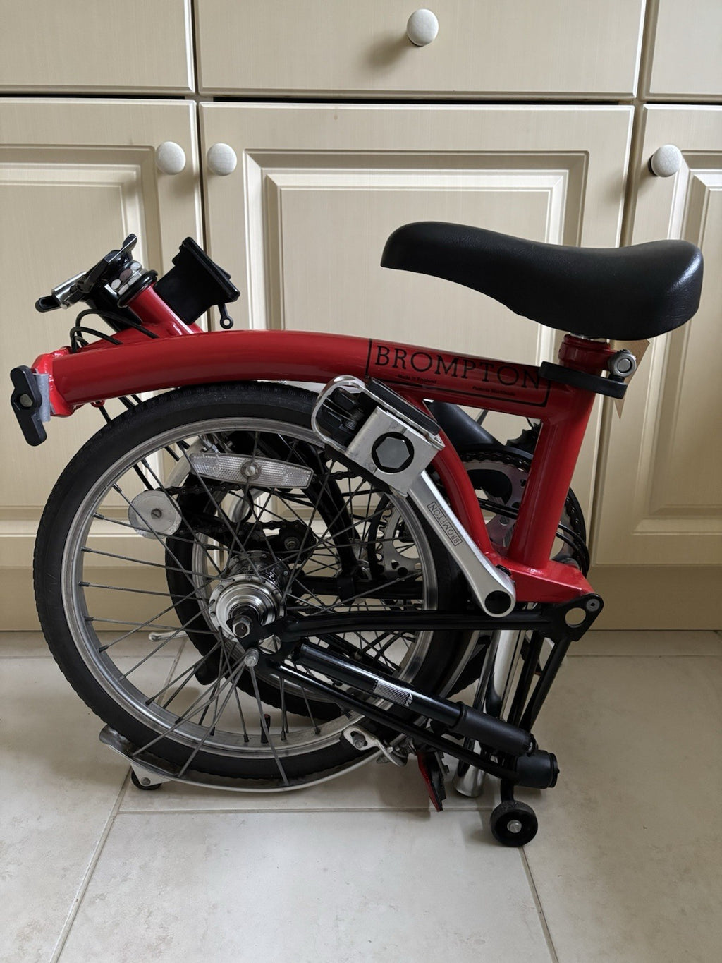 Brompton L3 (C Line) Folding bicycle  - Timewarp Condition + Bags - 2 Available