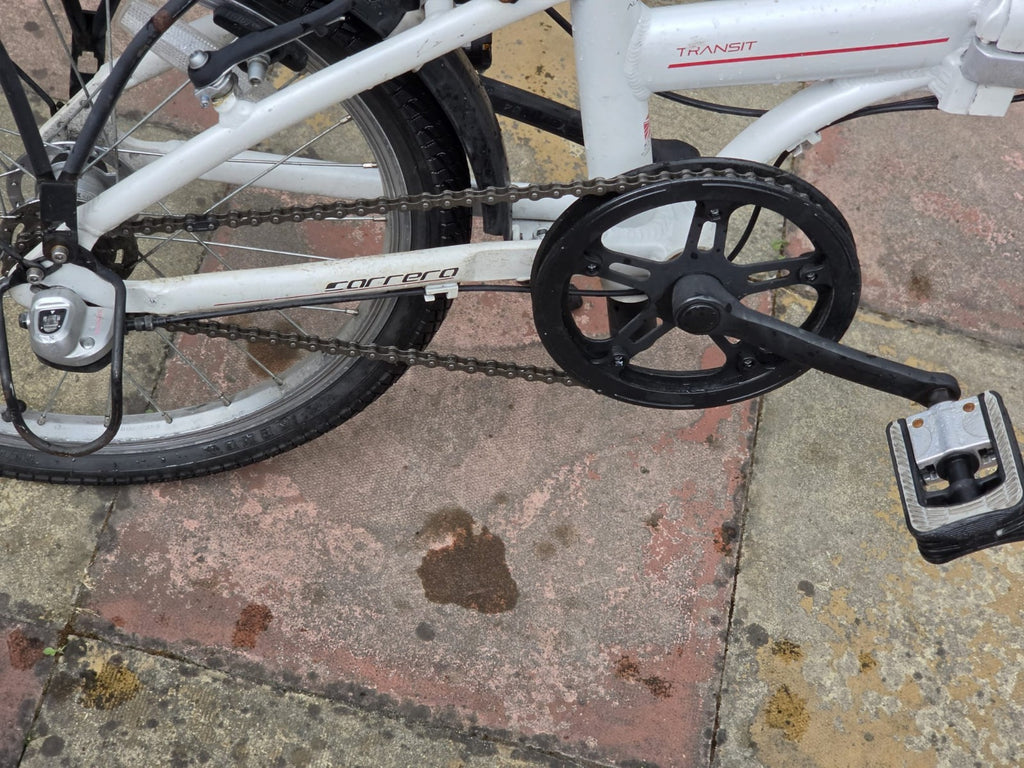 Carrera Transit good condition Folding Bike 20”wheels Aluminium Frame 3 Gears