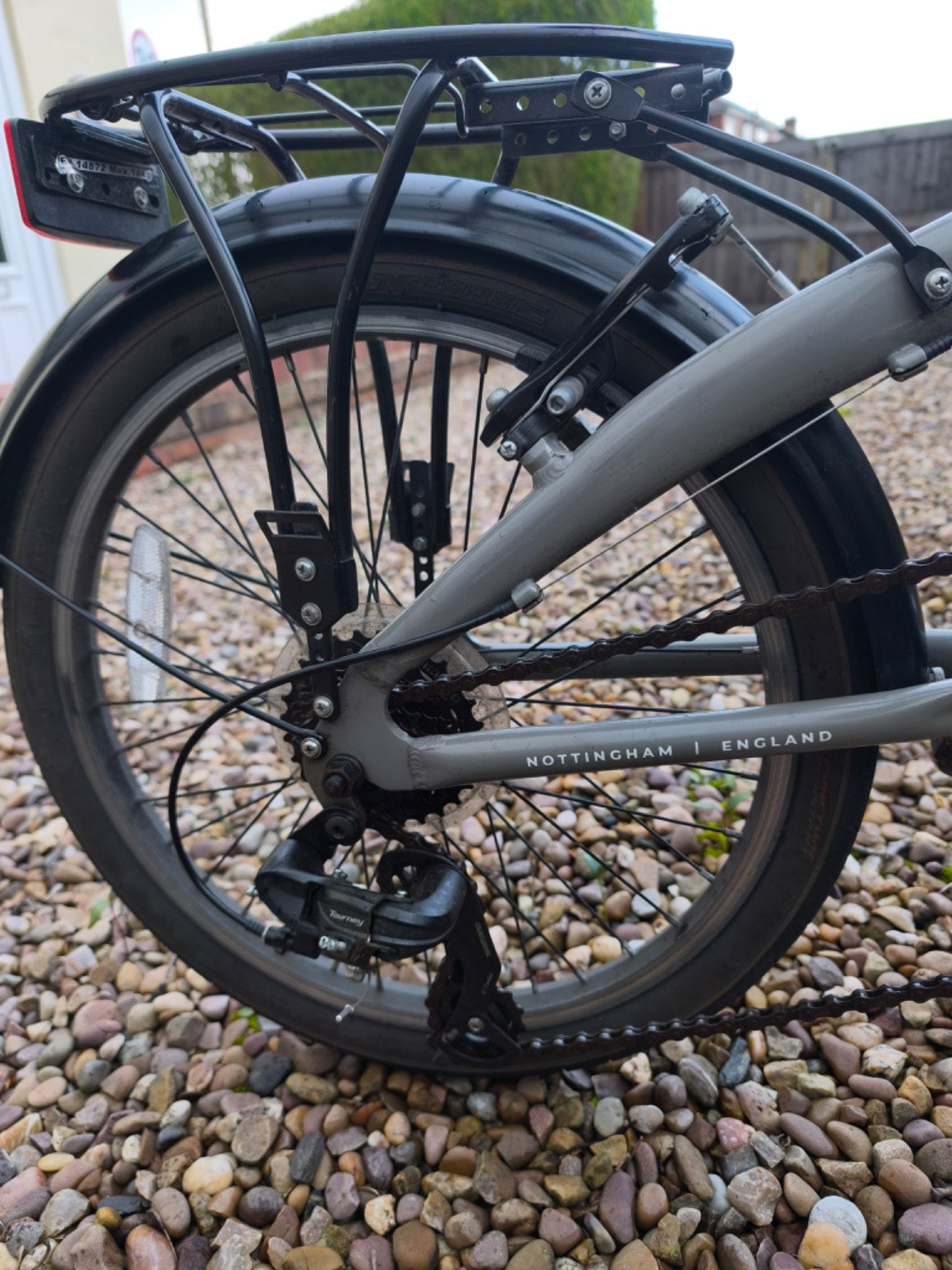 Raleigh Evo 2 Folding Bike - Grey - 7 Speed (Very Good Condition)
