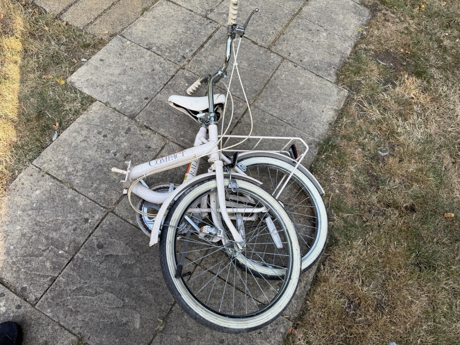The Raleigh compact folding bike