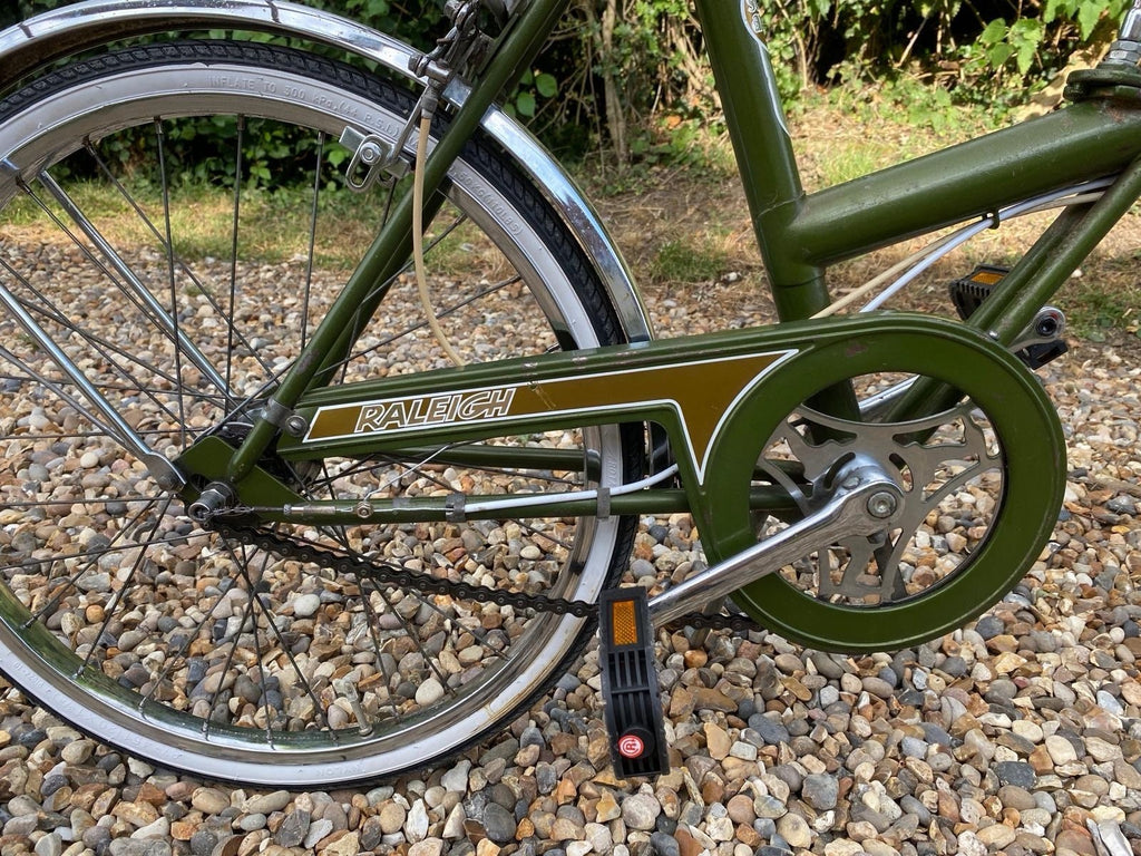 Vintage Rayleigh Stowaway Folding Bike