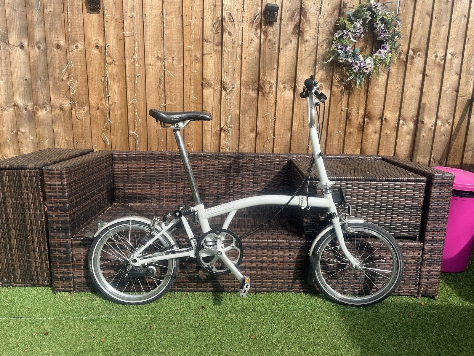 Brompton 3 Speed C - Line Folding Bicycle.