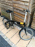 Tern Link C7 Folding Bike. 7 Speed 20" Wheels. Black