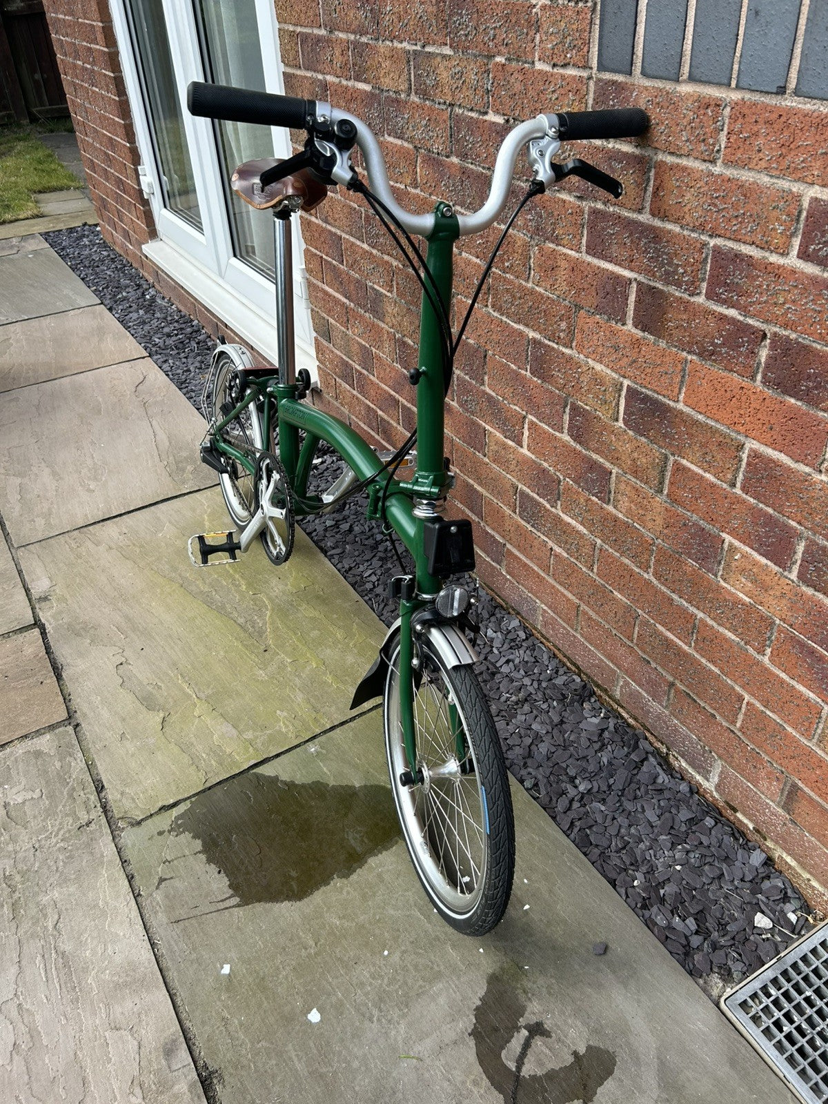 Brompton M3L Folding Bike 2019 Racing Green 3 Speed