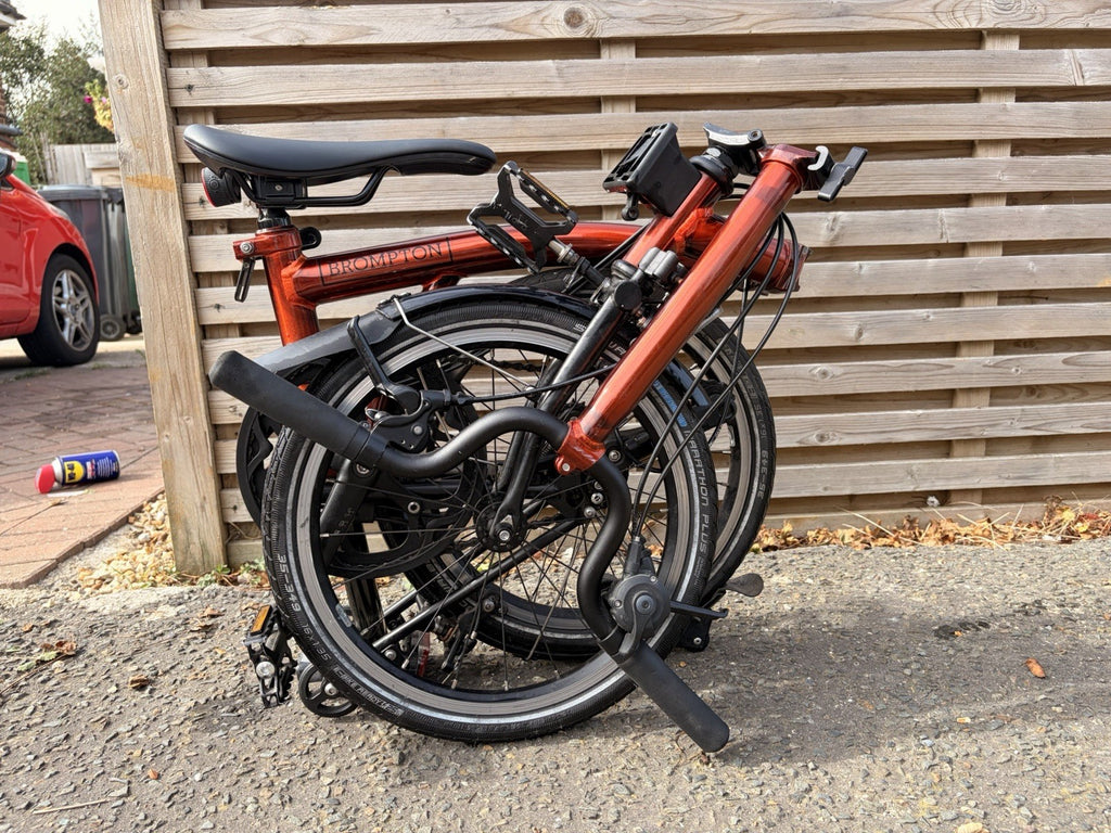 Brompton M4L P Line Urban 2024 Flame Laquer