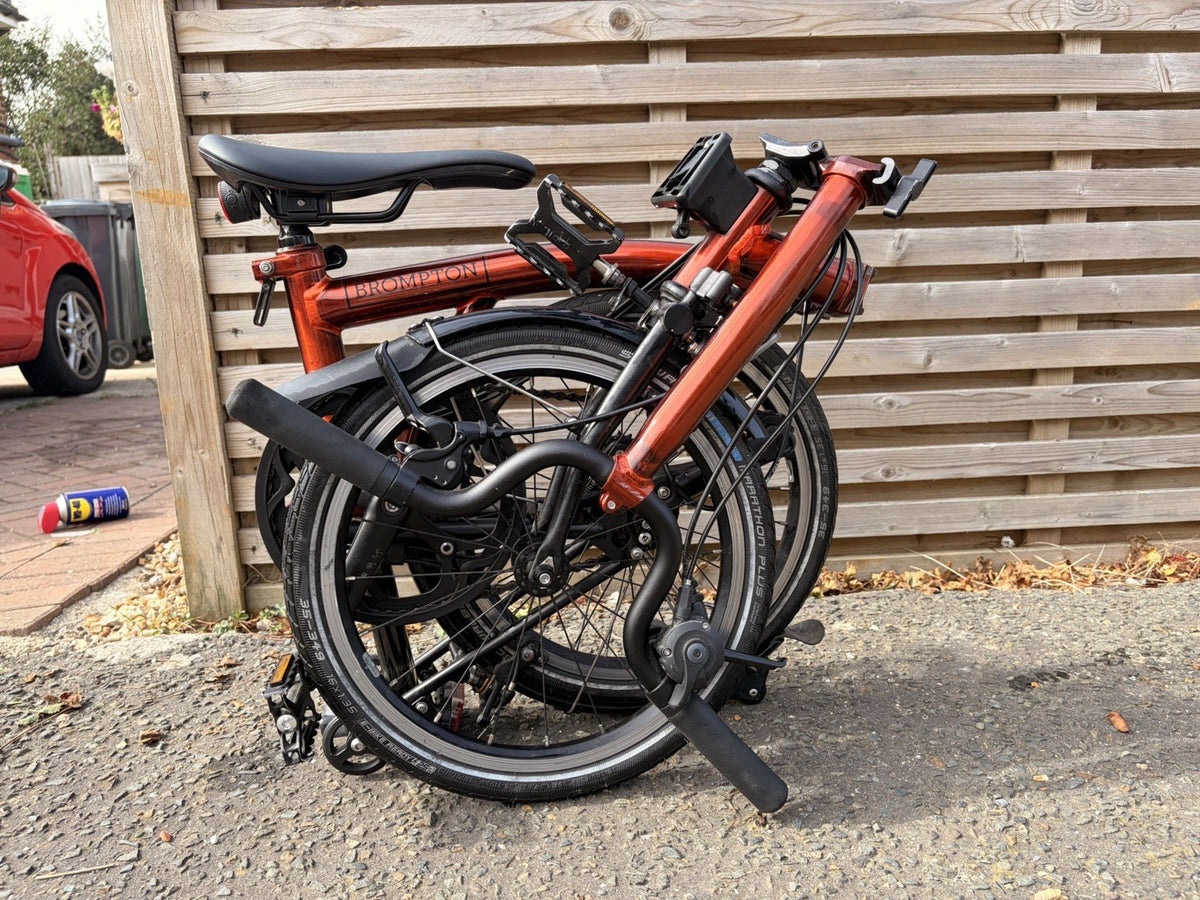 Brompton M4L P Line Urban 2024 Flame Laquer