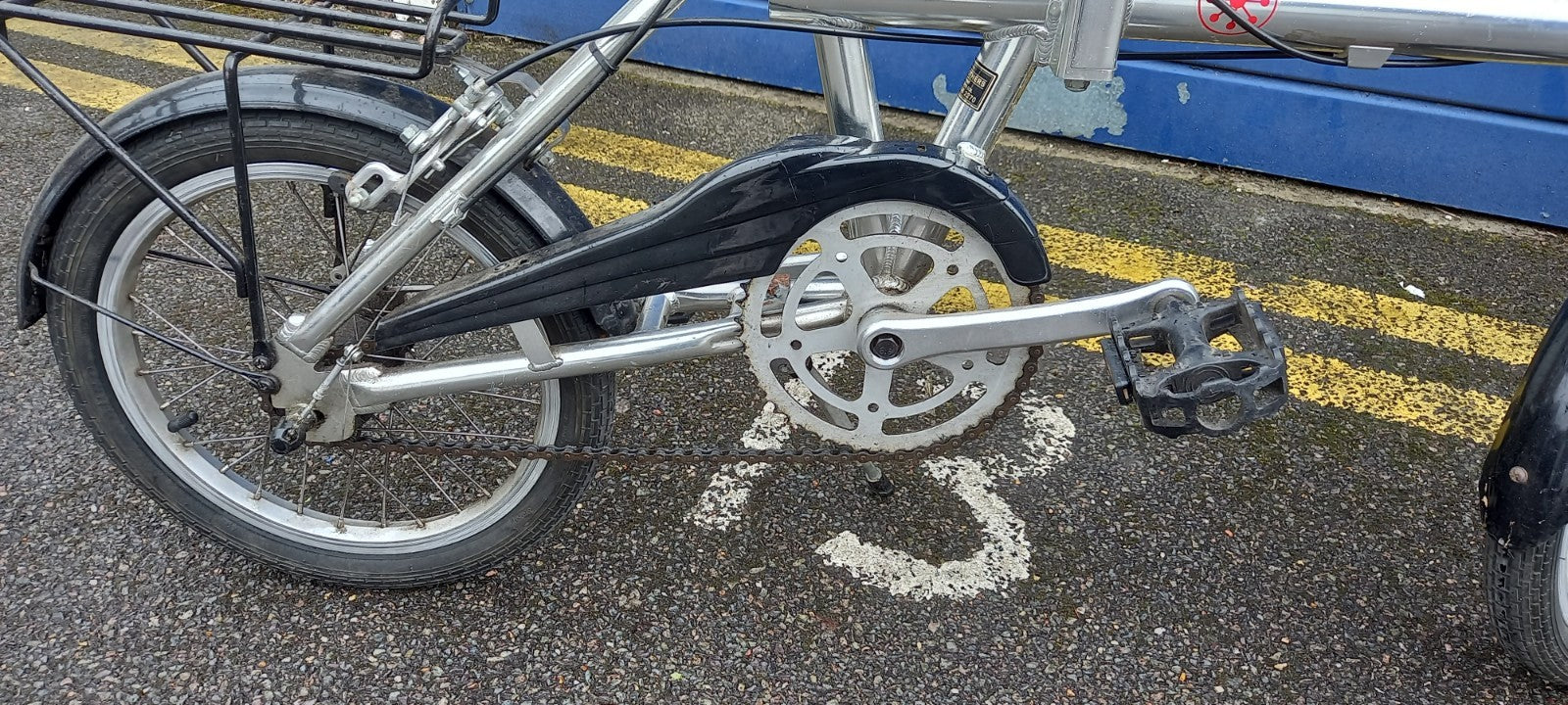 Folding Bike Kentex Silver Colour