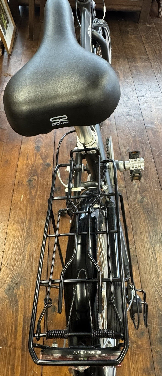 Denver Classic 001 Folding Bike 7 Speed with Lights, Rack and Mudguards