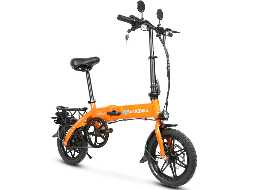 14" All-Terrain Folding bike, 36V 7.8Ah Battery, 25KM/h, Full Disc-U14R Orange