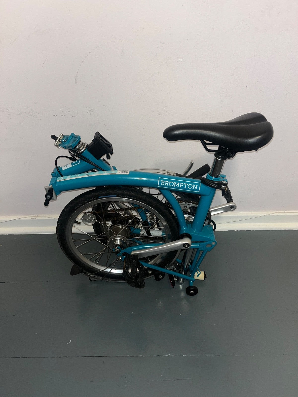 Brompton B75 16" Folding Bike - Blue