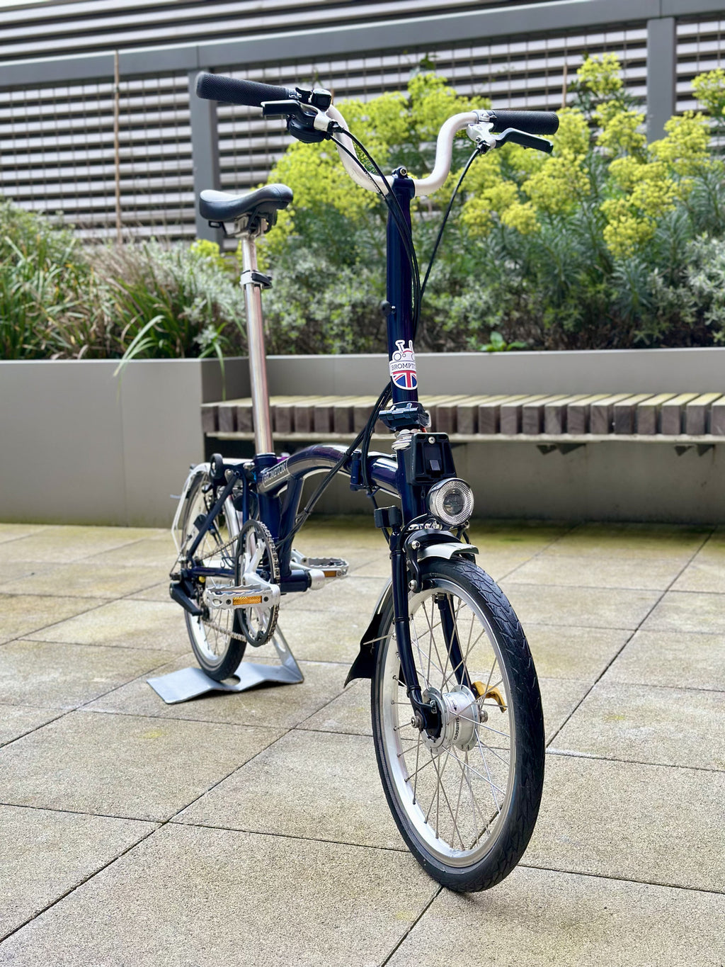 Brompton C Line 3 Speed H3L 2021 Folding bicycle in Navy - Top Condition