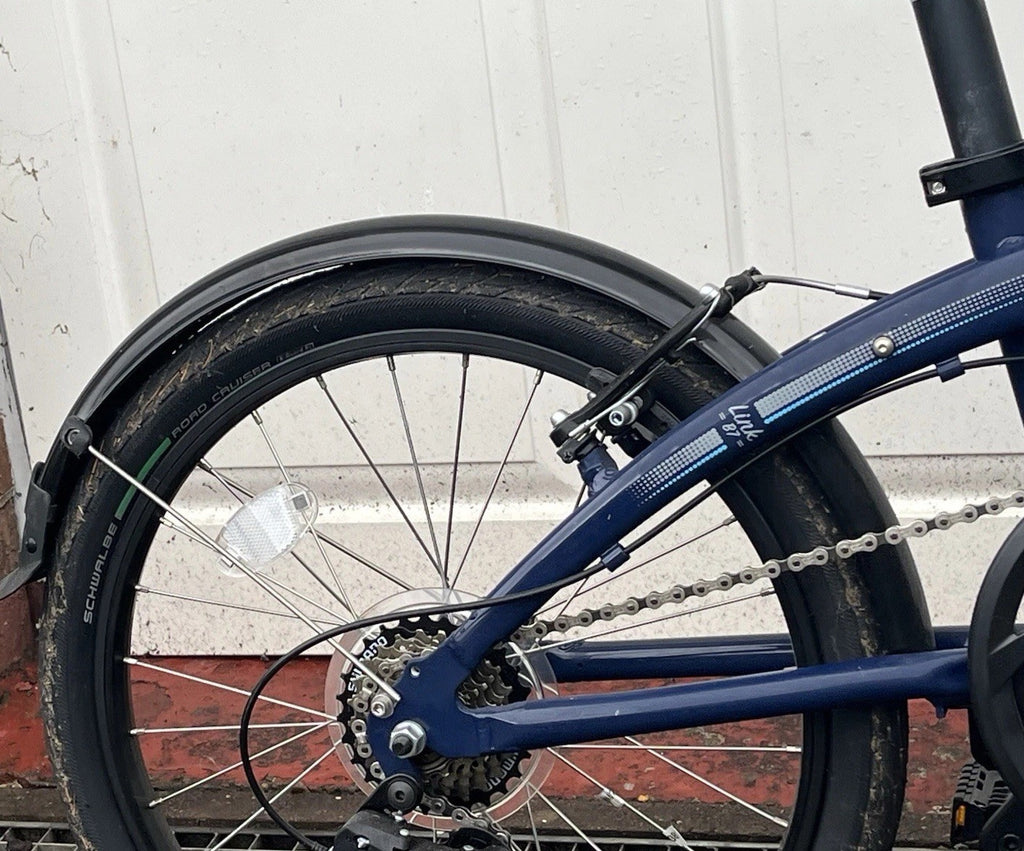 Tern Link B7 Folding Bike, Midnight Blue