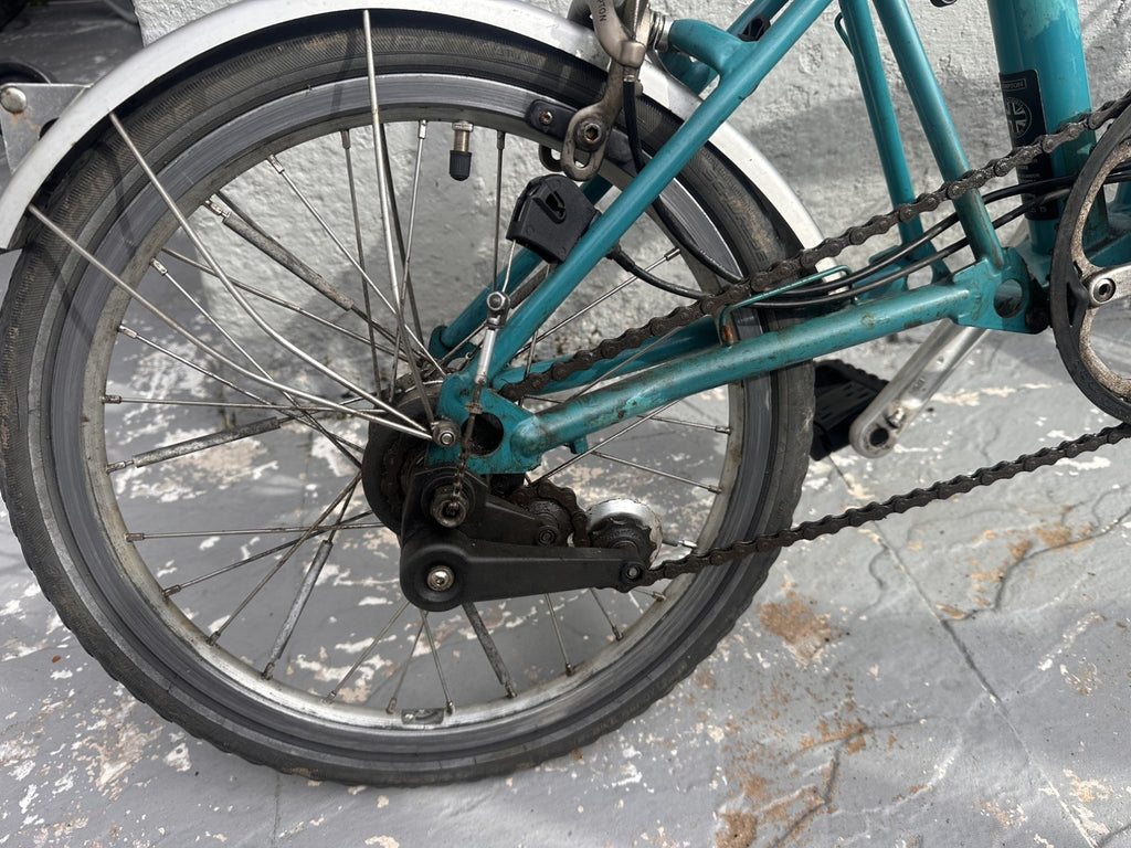 Brompton B75 16" Folding Bike - Blue