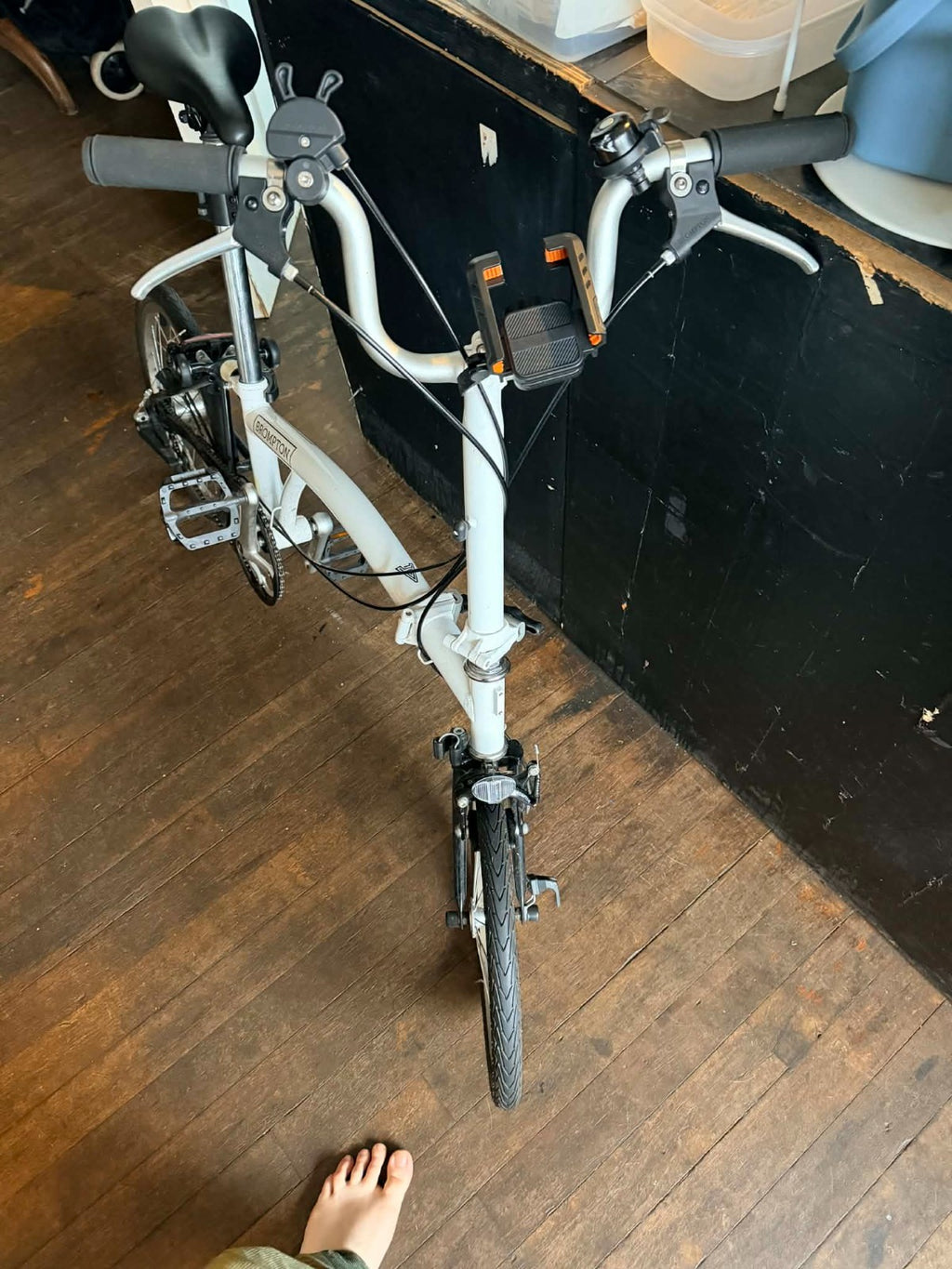 Brompton M3L White/ Black C Line 3 speed .... World Post ✈🌎📦