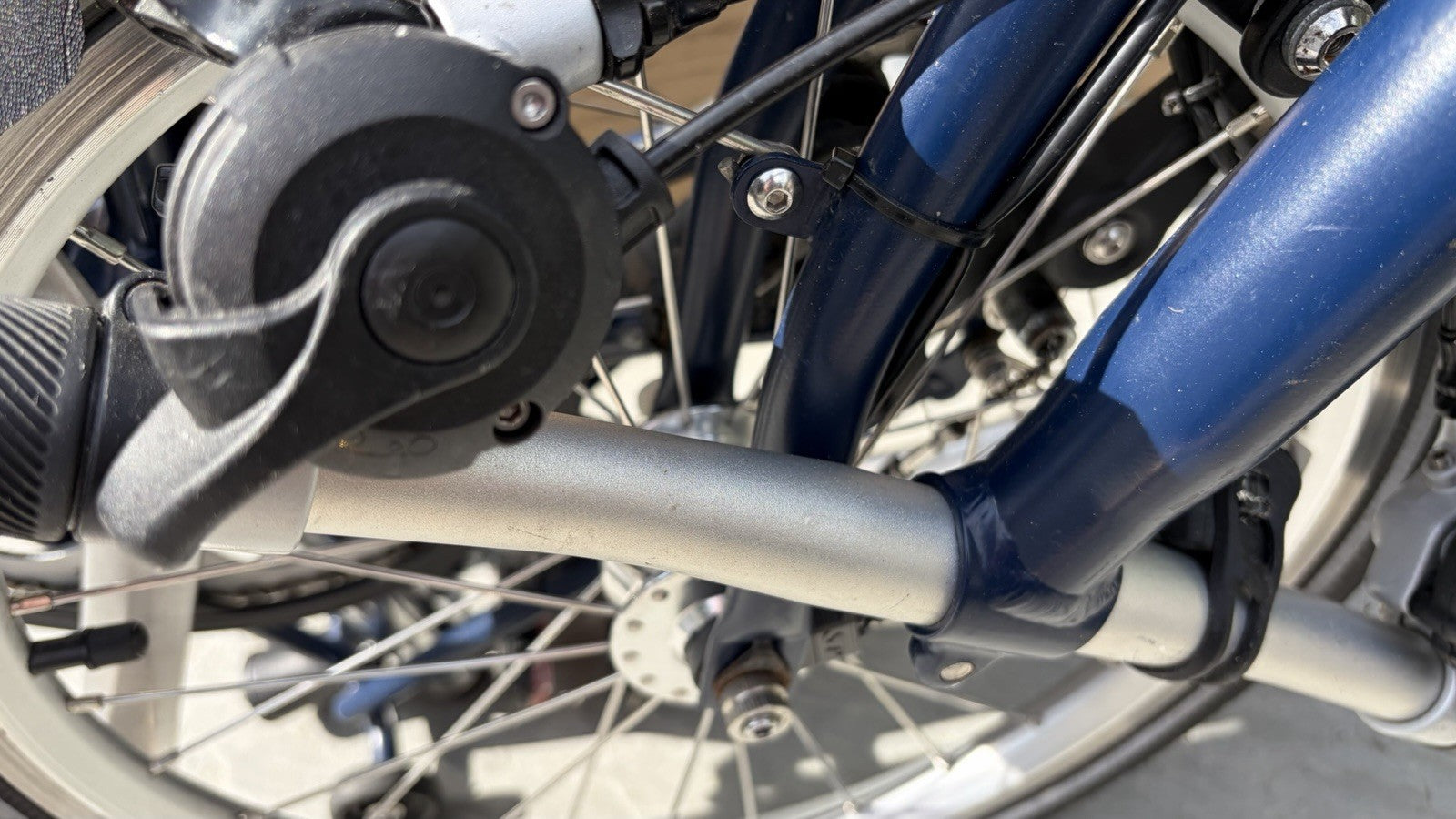 Brompton C Line With Dynamo Lighting - Genuine hardly used