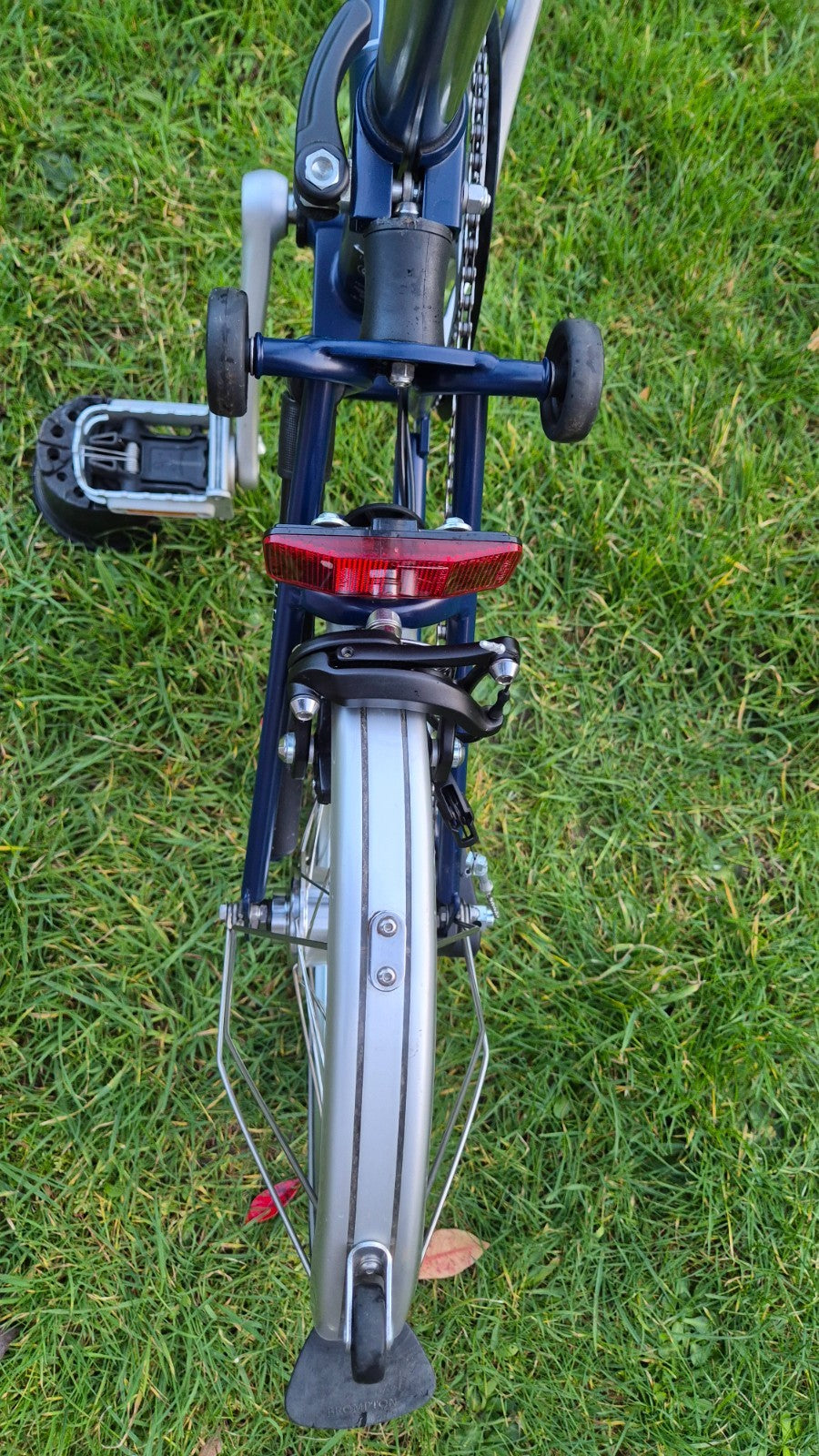 Brompton M3L 2018, 3-Speed, Blue, Great Condition