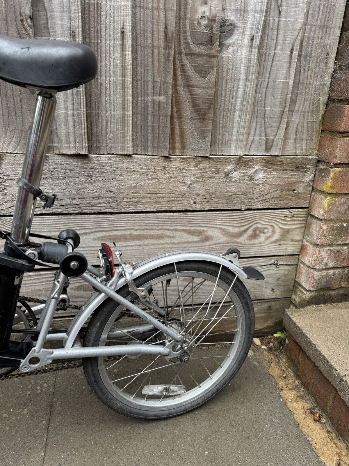 Brompton C Line ￼ 3 Speed STURMEY Archer  Black Fold Up Fully Serviced